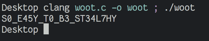 On a le mot de passe